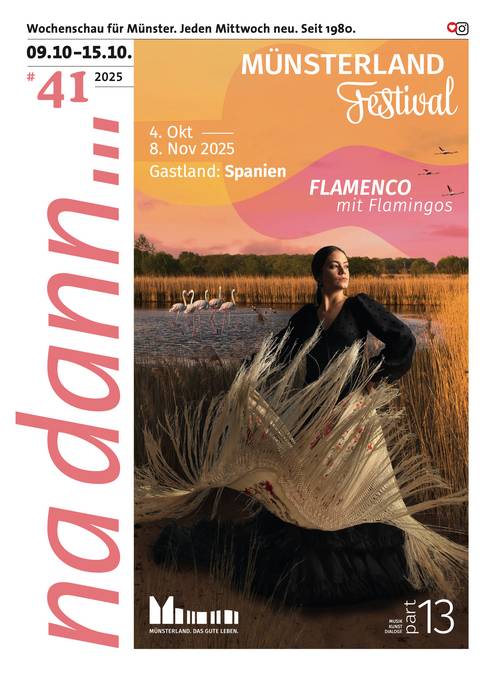 Titelblatt der na dann... www-muensterland-festival.com