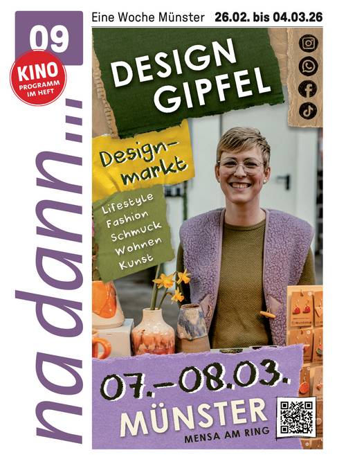 Titelblatt der na dann... www.design-gipfel.de