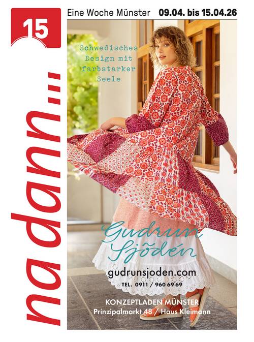 Titelblatt der na dann... www.gudrunsjoden.com