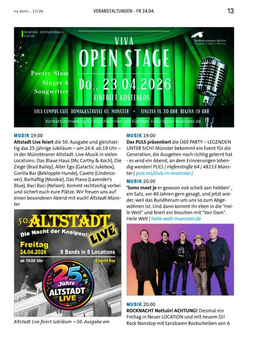 nadann Veranstaltungskalender