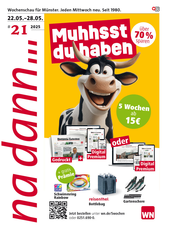 Titelblatt der na dann... www.wn.de/5wochen