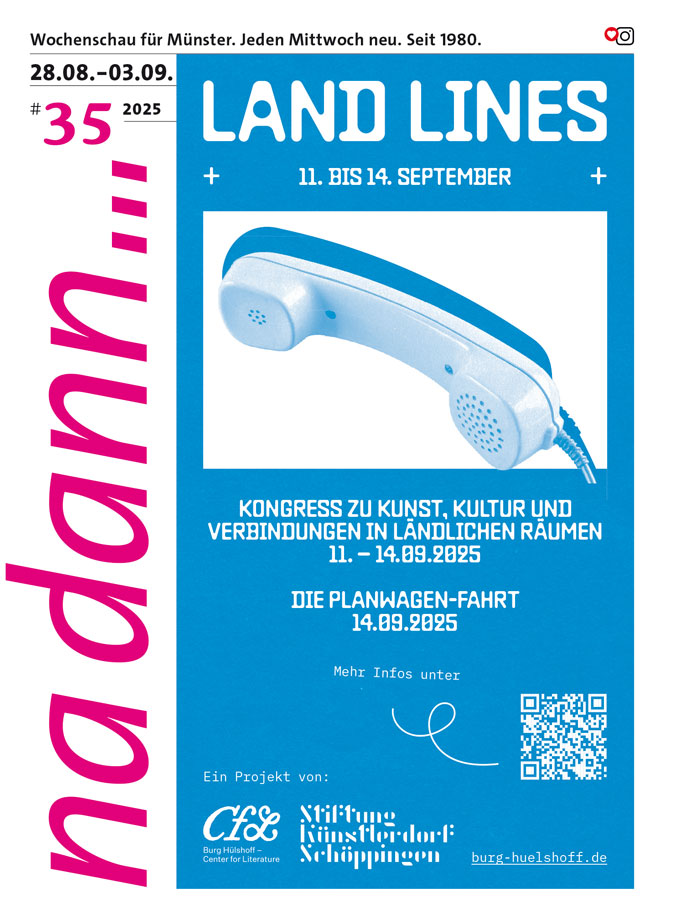 Titelblatt der na dann... www.burg-huelshoff.de