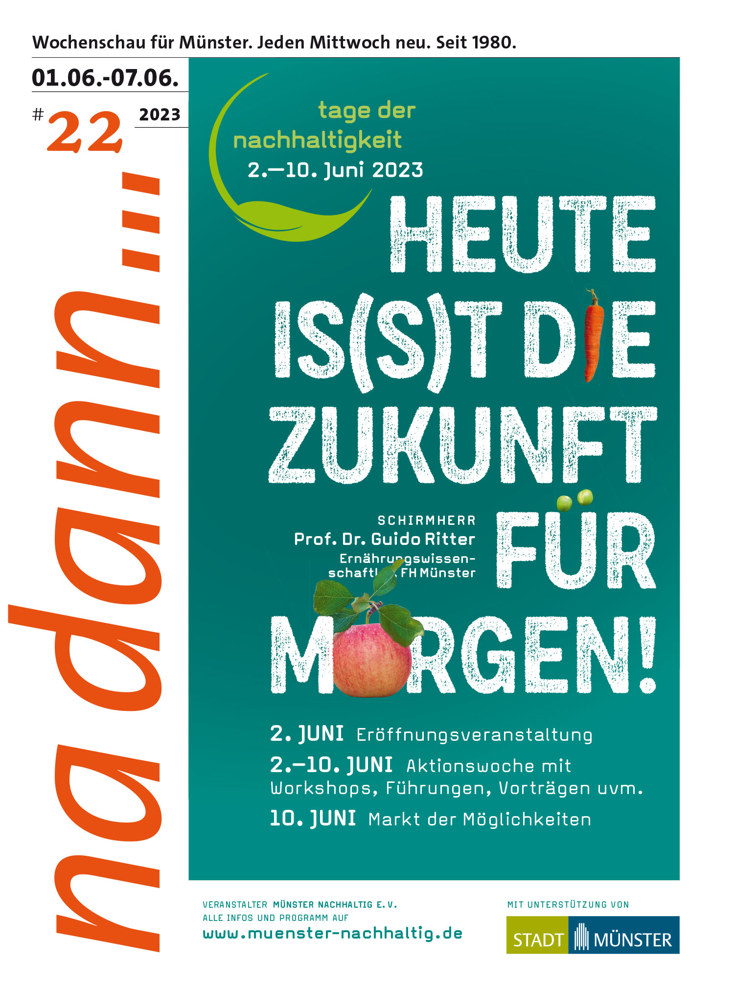 Titelblatt der na dann... www.muenster-nachhaltig.de