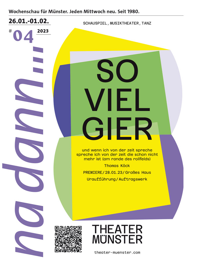Titelblatt der na dann... www.theater-muenster.com