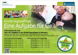 Termine Infoabend Kindertagespflege