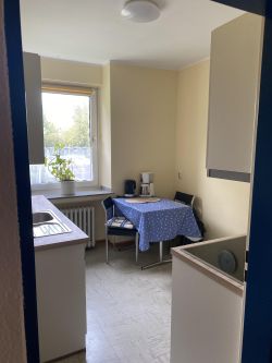 Küche mit Elektrogeräten