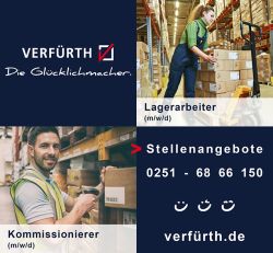 Kommissionier- und Lagermitarbeiter (m/w/d) in Vollzeit!