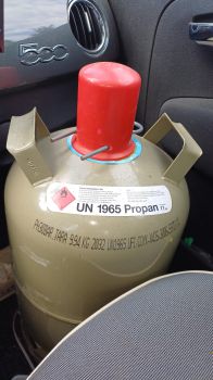 Gasflasche leer