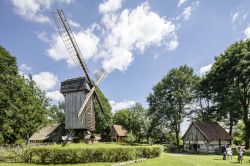 Bockwindmühle auf dem Mühlenhof