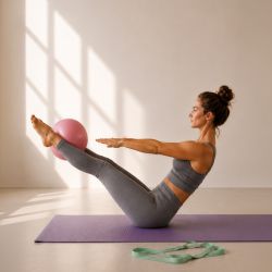 Yogilates im Studio Yogaflow