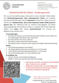 Flyer zur Studie