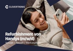 Mitarbeiter für das Refurbishment gesucht